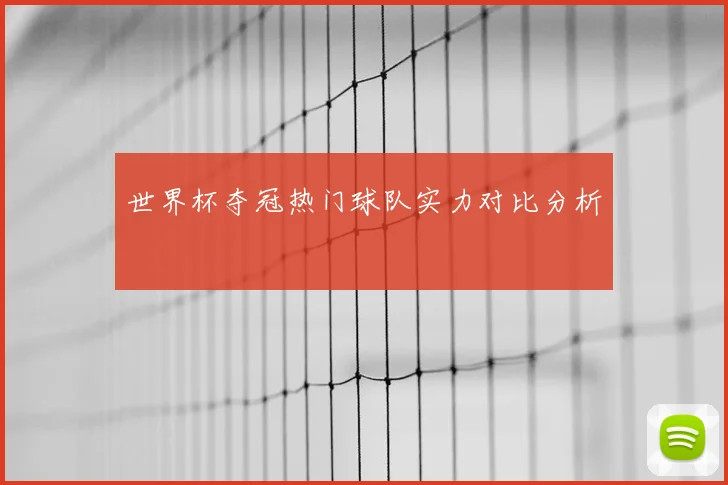 世界杯夺冠热门球队实力对比分析