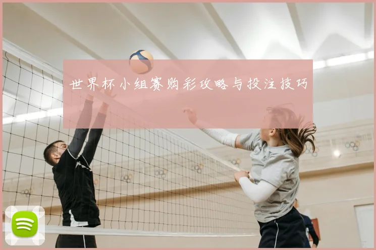 世界杯小组赛购彩攻略与投注技巧